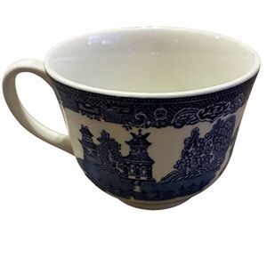 Johnson Brothers Classic Blue Willow Pattern Teacup Made in England Replacement